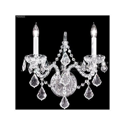 Vienna 2 Light 16 inch Silver Wall Sconce Wall Light