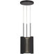 Anne-Marie Barton Armise LED 11 inch Matte Carbon Pendant Ceiling Light