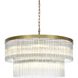 Harlow 14 Light 32 inch Satin Gold Chandelier Ceiling Light
