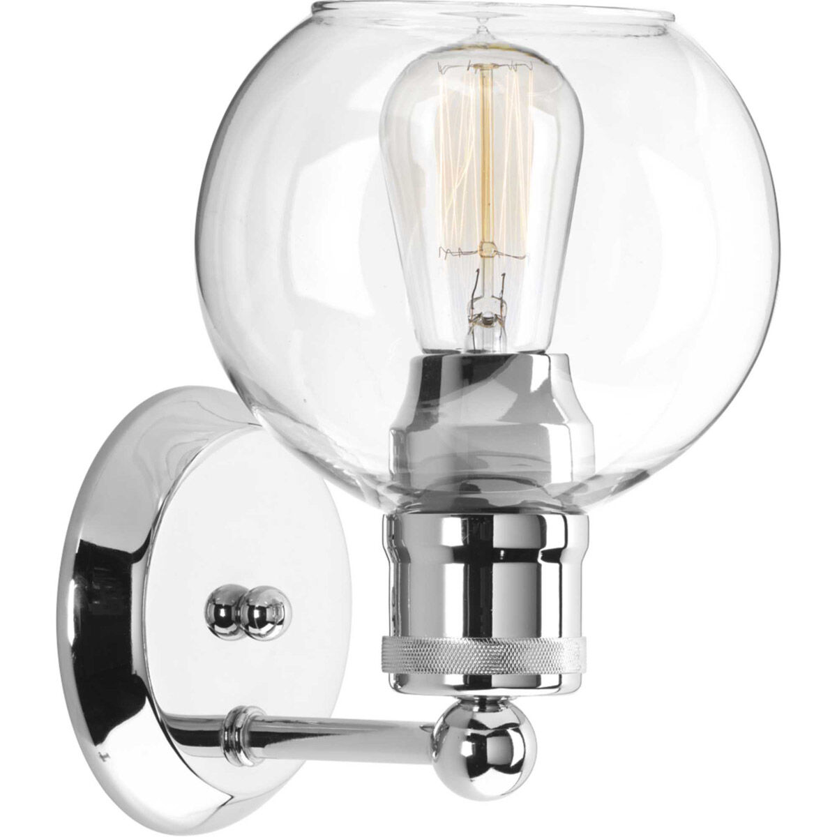 Hansford 1 Light 7 inch Polished Nickel Bath Vanity Wall Light