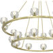 Aragon 22 Light 48 inch Soft Brass Chandelier Ceiling Light