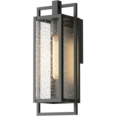 Stockwell 1 Light 16.5 inch Matte Black Exterior Wall Mount