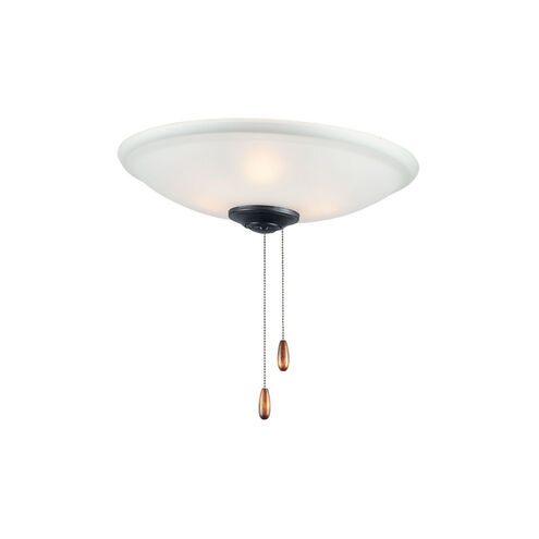 San Gabriel 3 Light Incandescent Black Ceiling Fan Light Kit