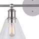 Madison 4 Light 35 inch Brushed Nickel Vanity Light Wall Light