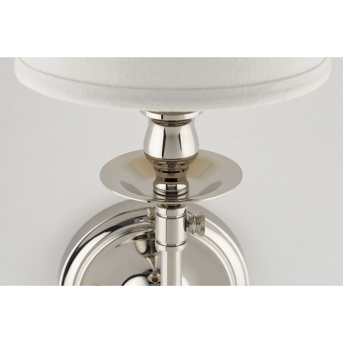 Logan 1 Light 6.25 inch Polished Nickel Wall Sconce Wall Light