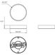 Slab LED 5.5 inch Dark Bronze Flush Mount Ceiling Light