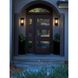 Melvale 1 Light 13 inch Black Outdoor Wall Sconce
