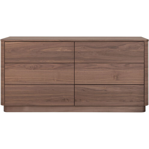 Round Off Brown Dresser