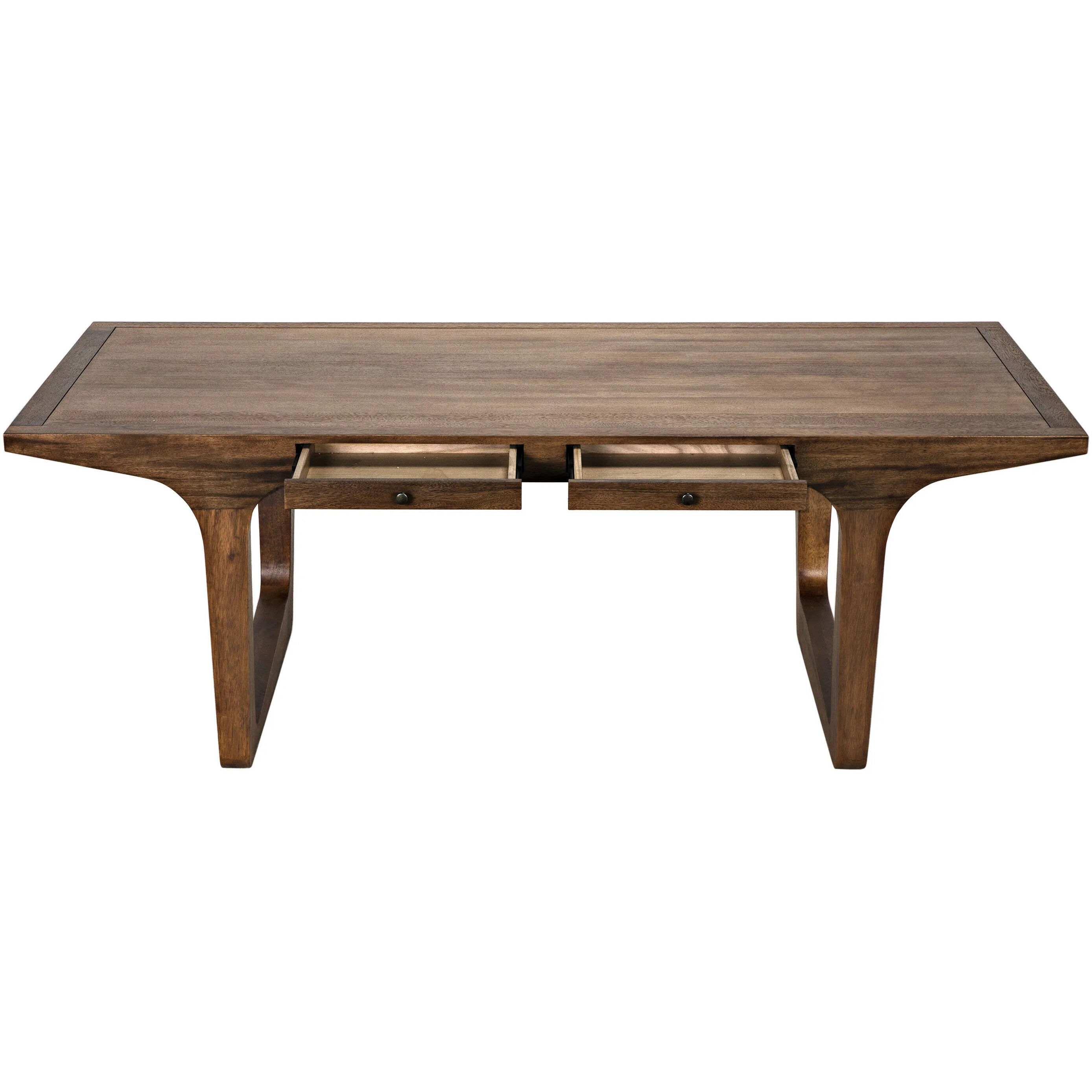 Regal 86 X 42 inch Dark Walnut Table/Desk