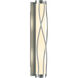 Twine 4 Light 4.5 inch Vintage Platinum Sconce Wall Light