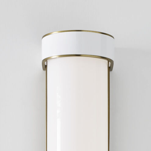 kate spade new york Monroe LED 4.5 inch Burnished Brass Vanity Light Wall Light