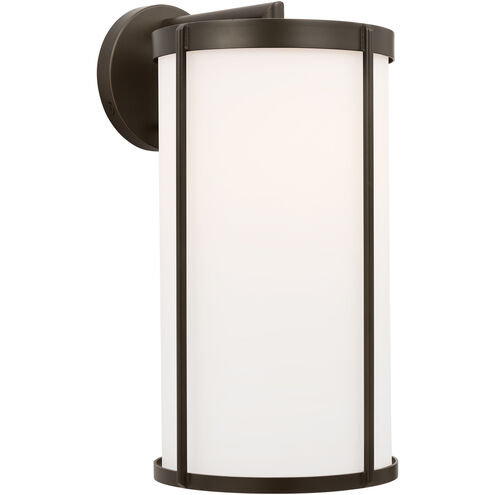 Luning 1 Light 18.5 inch Antique Bronze Outdoor Wall Lantern, Extra Large