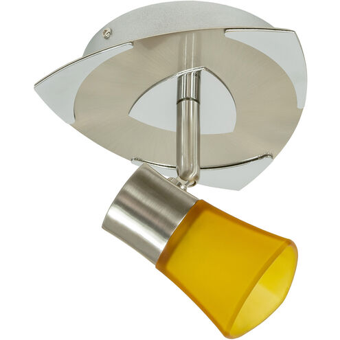 Mul-T-Lite 1 Light 6.75 inch Satin Chrome Flush Mount Ceiling Light