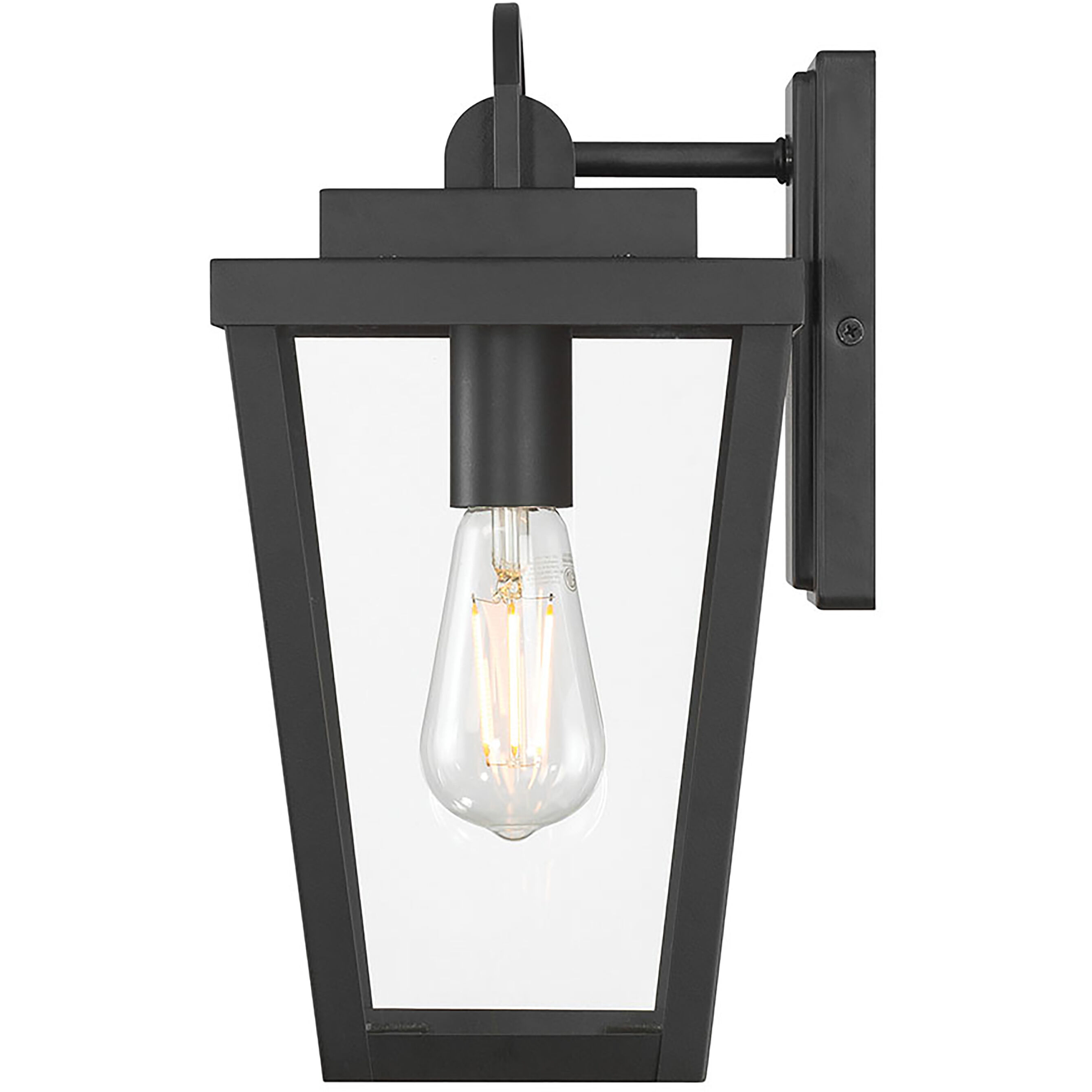Brenwick 1 Light 13 inch Powder Coated Black Outdoor Wall Sconce