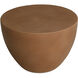 Insitu 24 X 24 inch Red End Table, Outdoor
