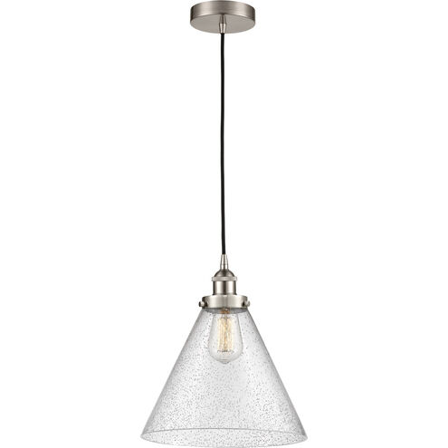 Edison Cone 1 Light 12.00 inch Mini Pendant