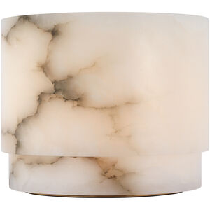 Kelly Wearstler Tourne 7.5 inch 10.00 watt Alabaster Rechargeable Accent Lamp Portable Light