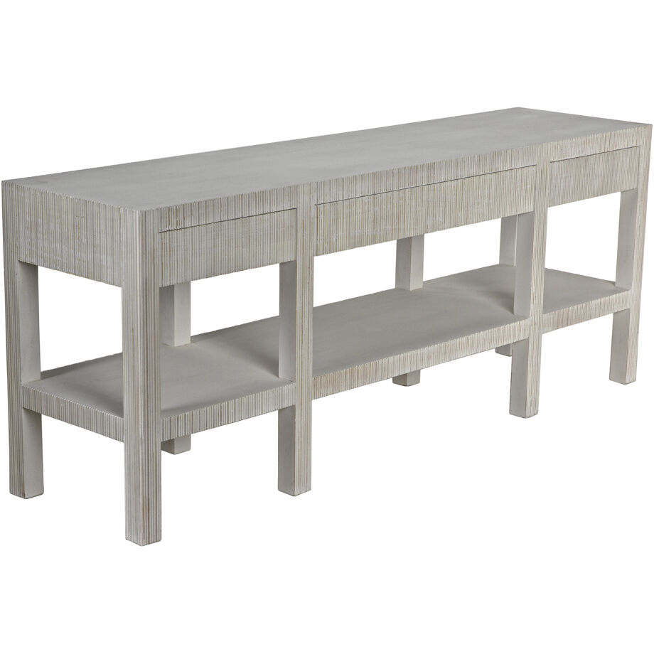 Conrad 81 X 20 inch White Wash Console