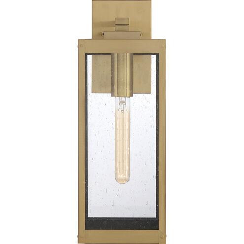 Westover 1 Light 17 inch Antique Brass Outdoor Wall Lantern