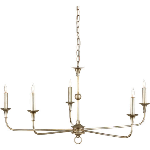Nottaway 5 Light 36 inch Champagne Chandelier Ceiling Light, Small