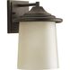 Essential Outdoor Wall Lantern in Antique Bronze, Medium