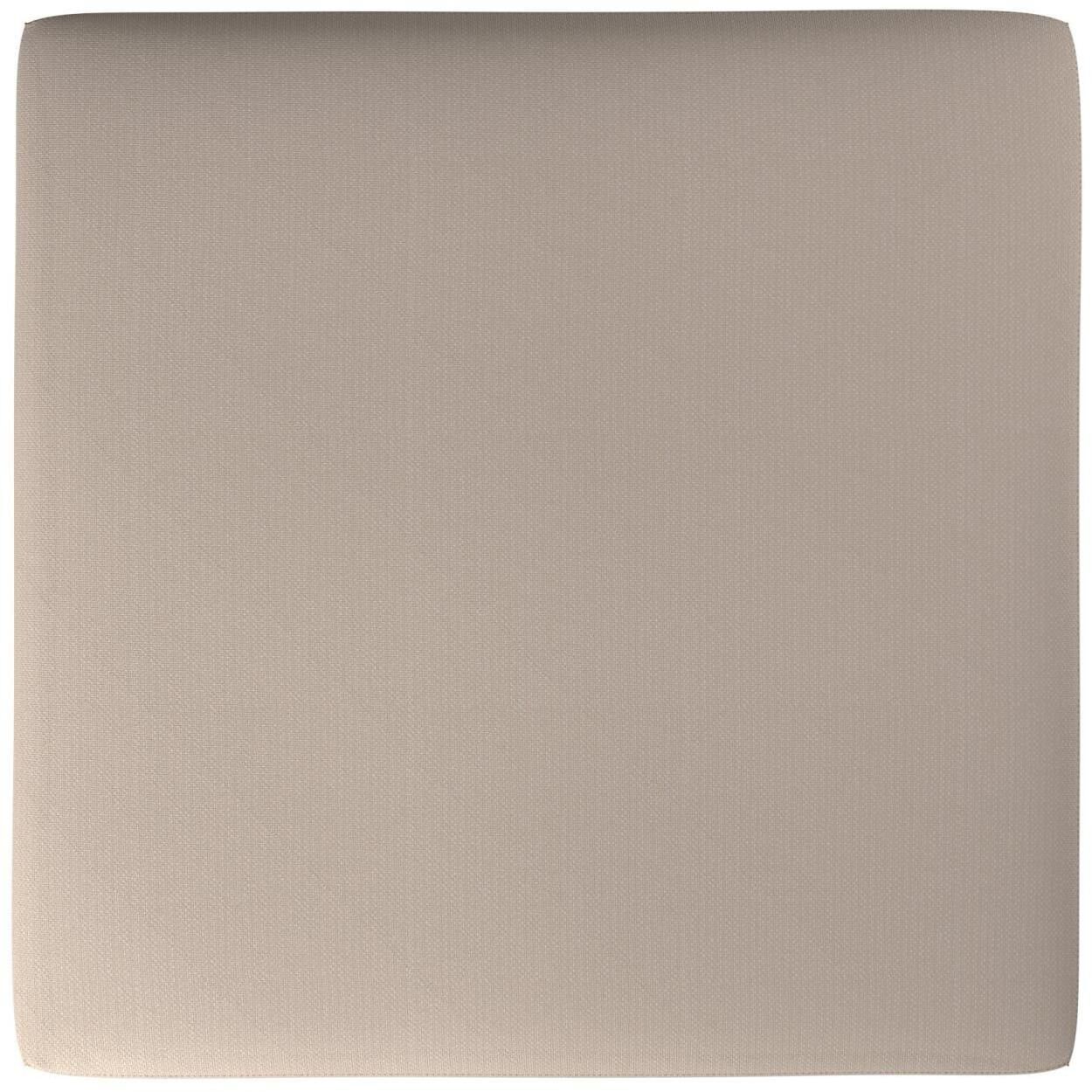 Universal 17 inch Sand Outdoor Ottoman, 36in Square, The Seascape Collection