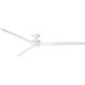 Spitfire LED Matte White Fan Light