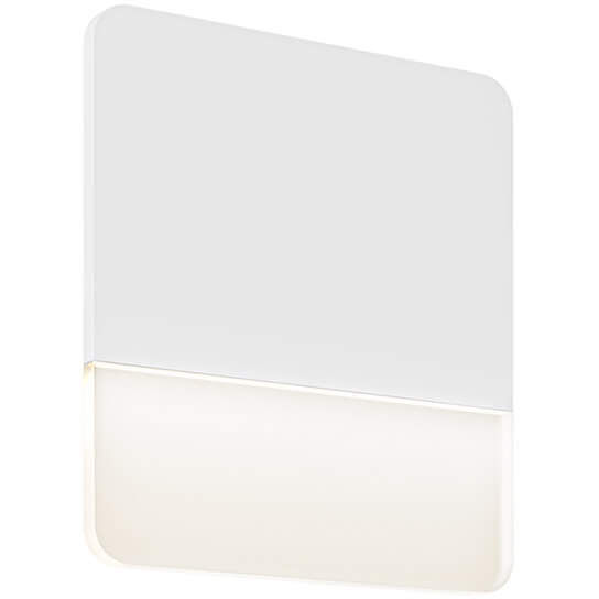 Alto 1 Light 1.5 inch White ADA Sconce Wall Light, Ultra Slim