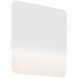 Alto 1 Light 1.5 inch White ADA Sconce Wall Light, Ultra Slim