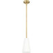 Farrell 1 Light 6 inch Modern Gold Pendant Ceiling Light