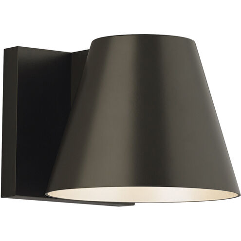 Sean Lavin Bowman LED 6 inch Bronze Outdoor Wall Light in LED 80 CRI 2700K 277V, Integrated LED