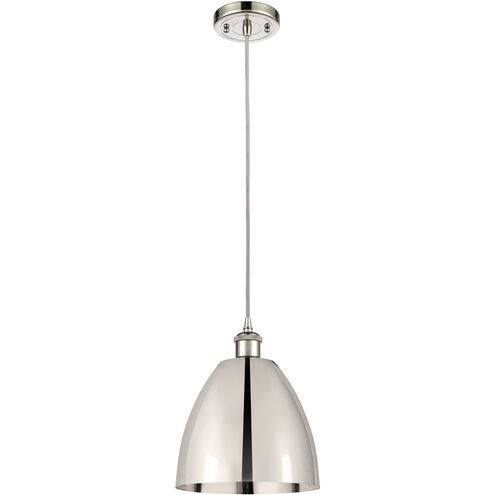 Ballston Dome 1 Light 9 inch Polished Nickel Mini Pendant Ceiling Light