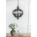 Anita 6 Light 20.5 inch Gray Chandelier Ceiling Light