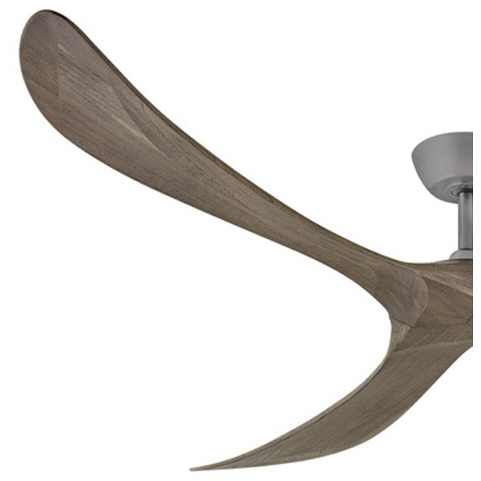 Swell 80 inch Graphite with Driftwood Blades Fan