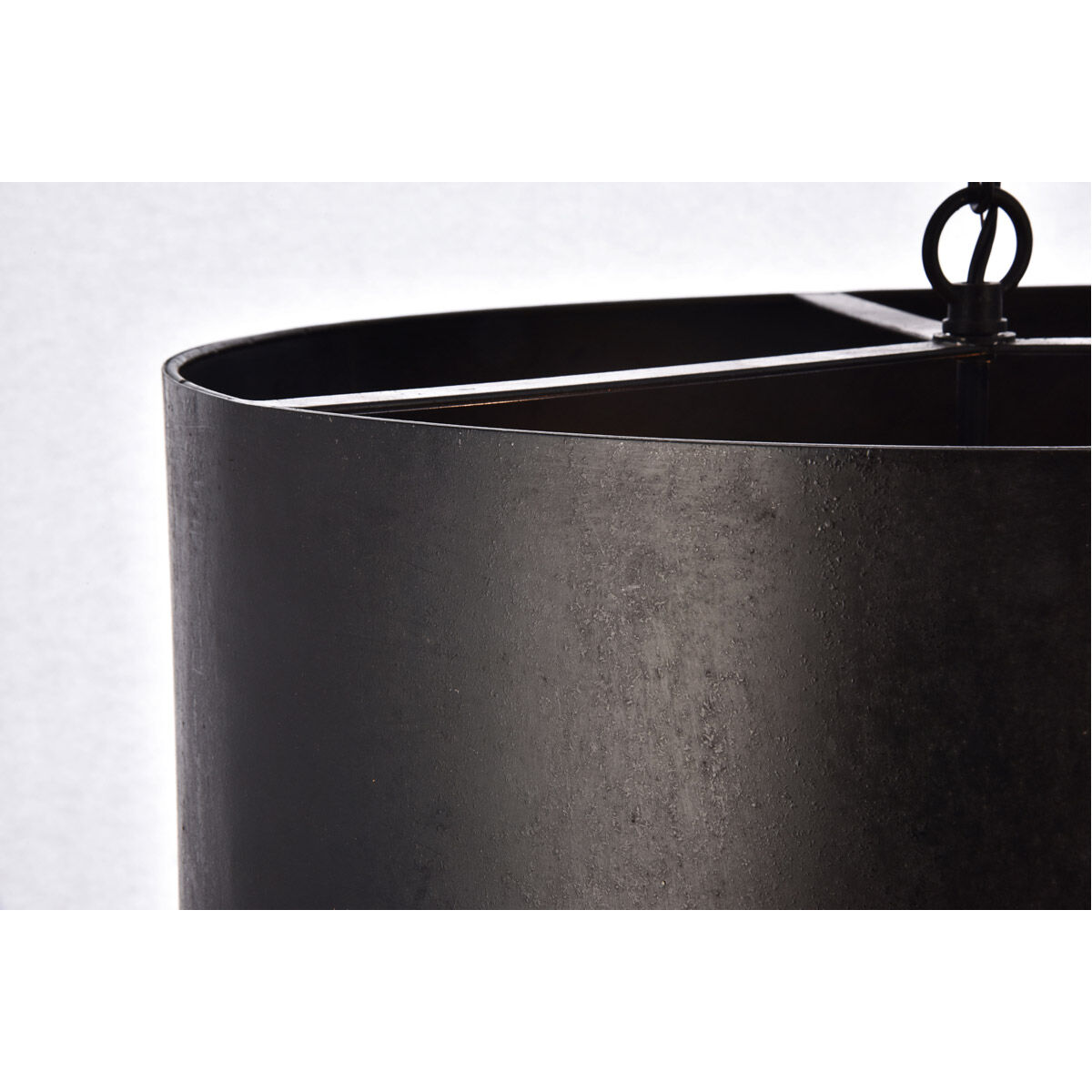 Miro 3 Light 20 inch Vintage Black Pendant Ceiling Light