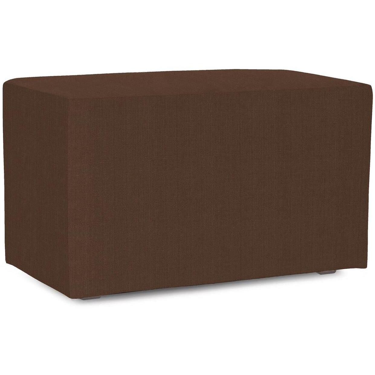 Sterling 20 inch Rich Chocolate Brown Ottoman