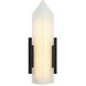 Rigio LED 5.5 inch Matte Black Wall Sconce Wall Light