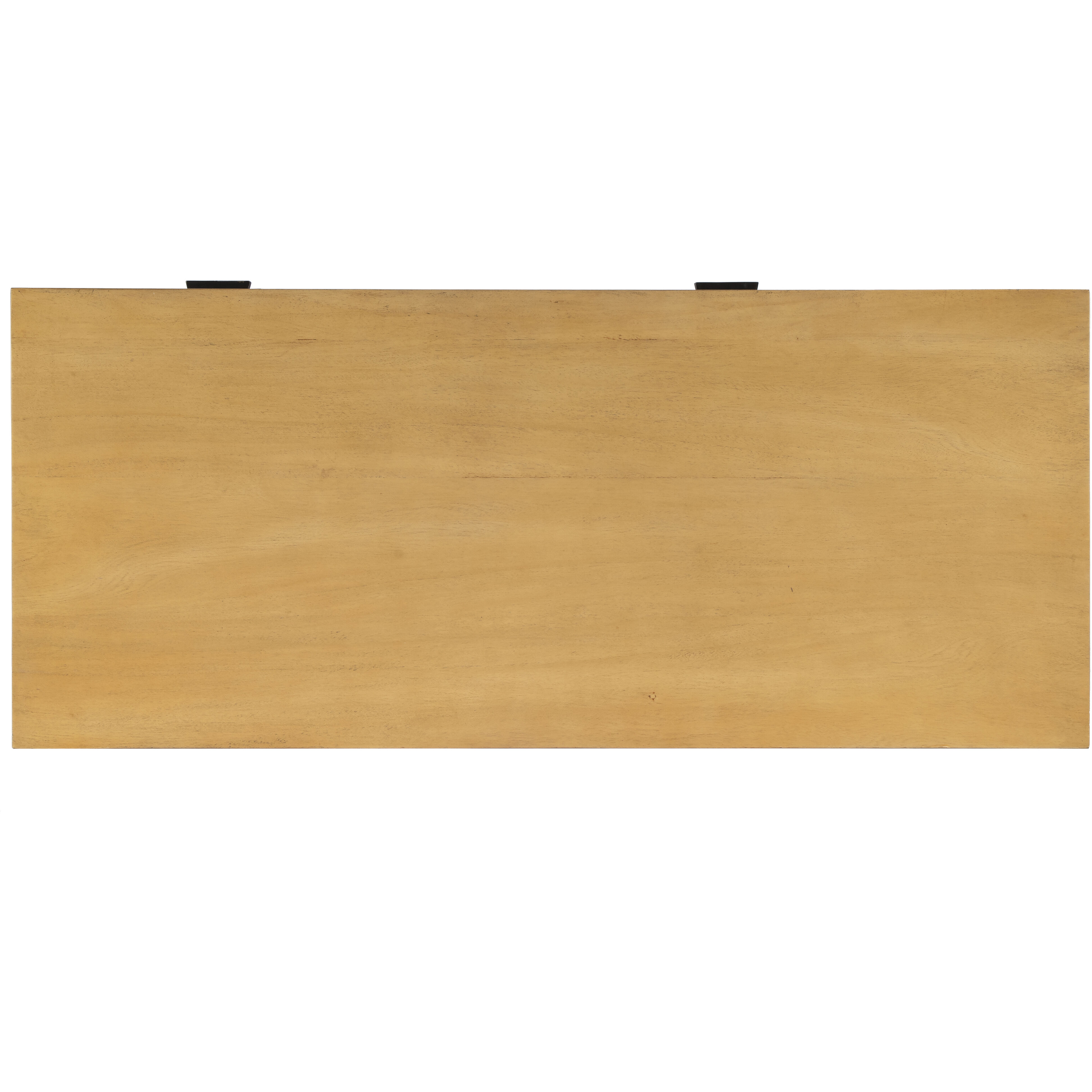 Hans Natural Wood Storage Desk in Light Brown