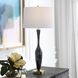 Remy 32.5 inch 150.00 watt Black Glaze with Mottled White Details Table Lamp Portable Light