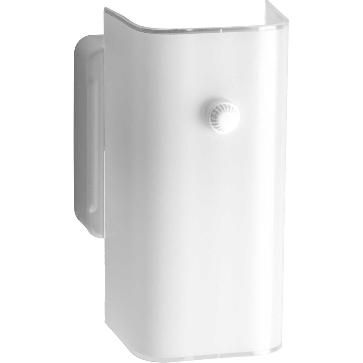 White Glass 1 Light 4.25 inch White Bath Vanity Wall Light