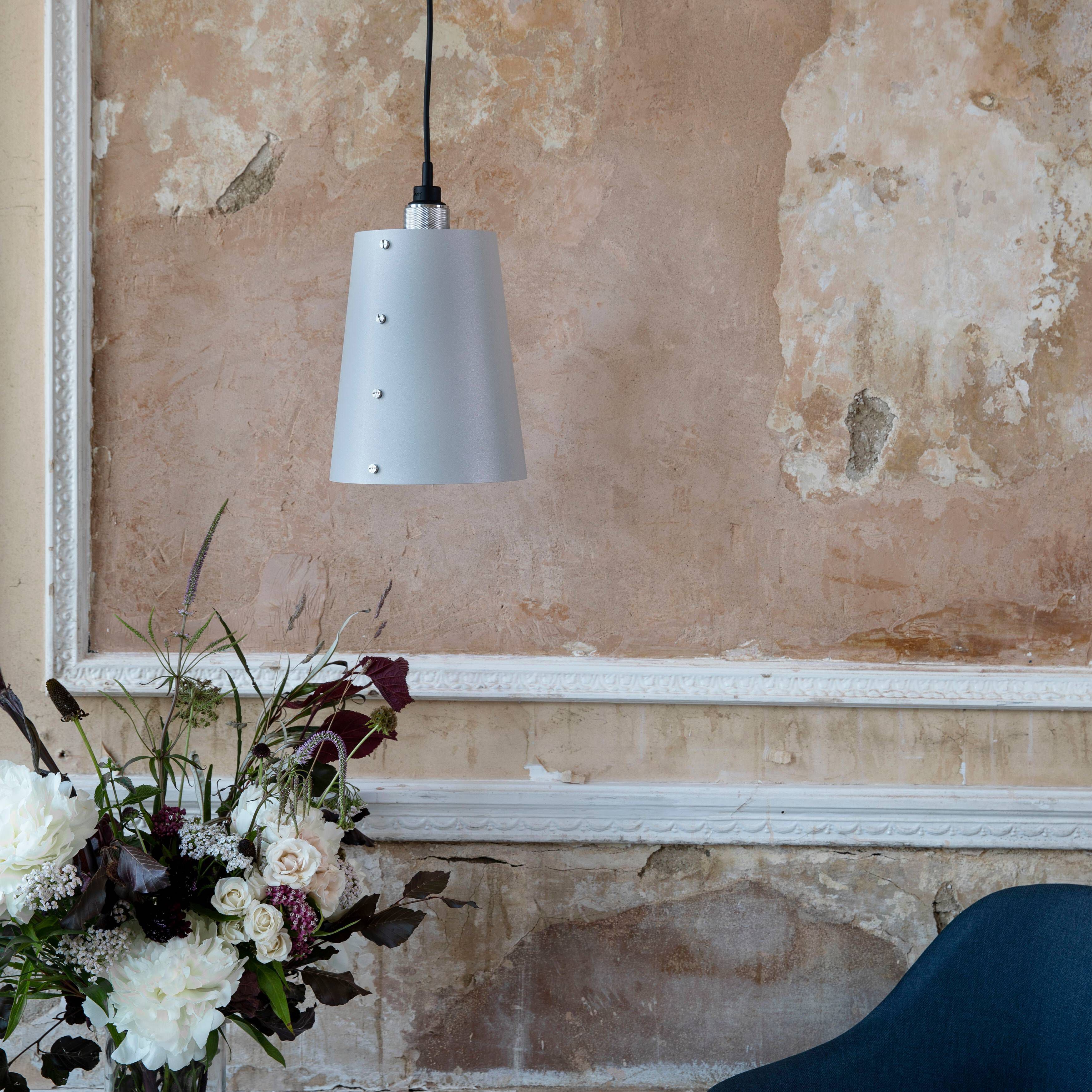 Hooked 1.0 LED 8.27 inch Stone / Steel Pendant Ceiling Light