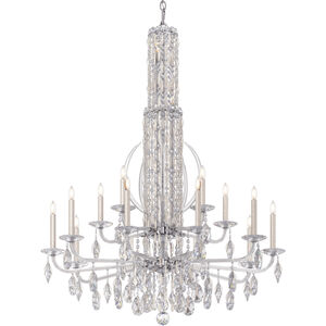 Siena 17 Light 40.5 inch Antique Silver Chandelier Ceiling Light in Heritage