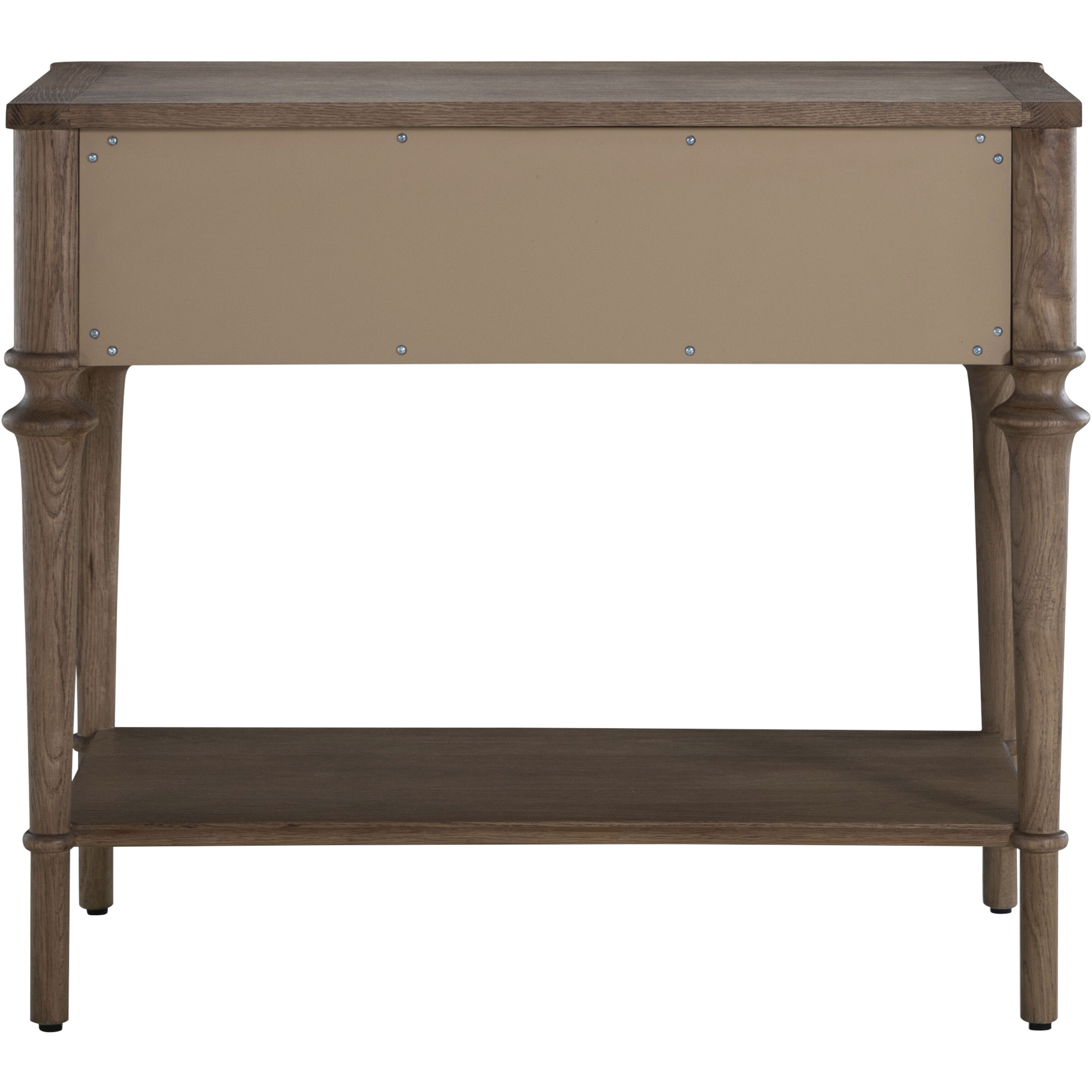 Andrea 33.25 X 28.25 inch Satin Oak and Antique Bronze Nightstand