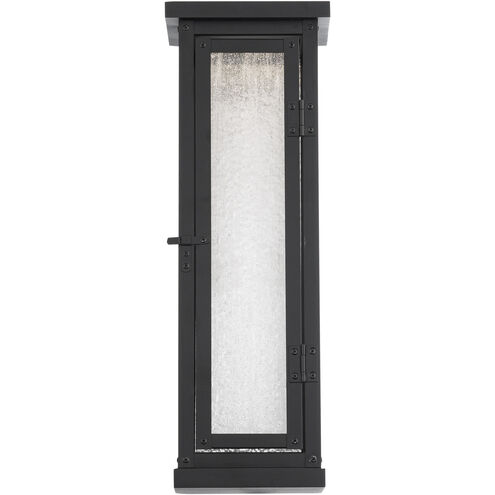 Eliot LED 20 inch Black Outdoor Wall Light, dweLED