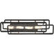 Bella Collina 2 Light 30 inch Coal Bath Vanity Wall Light