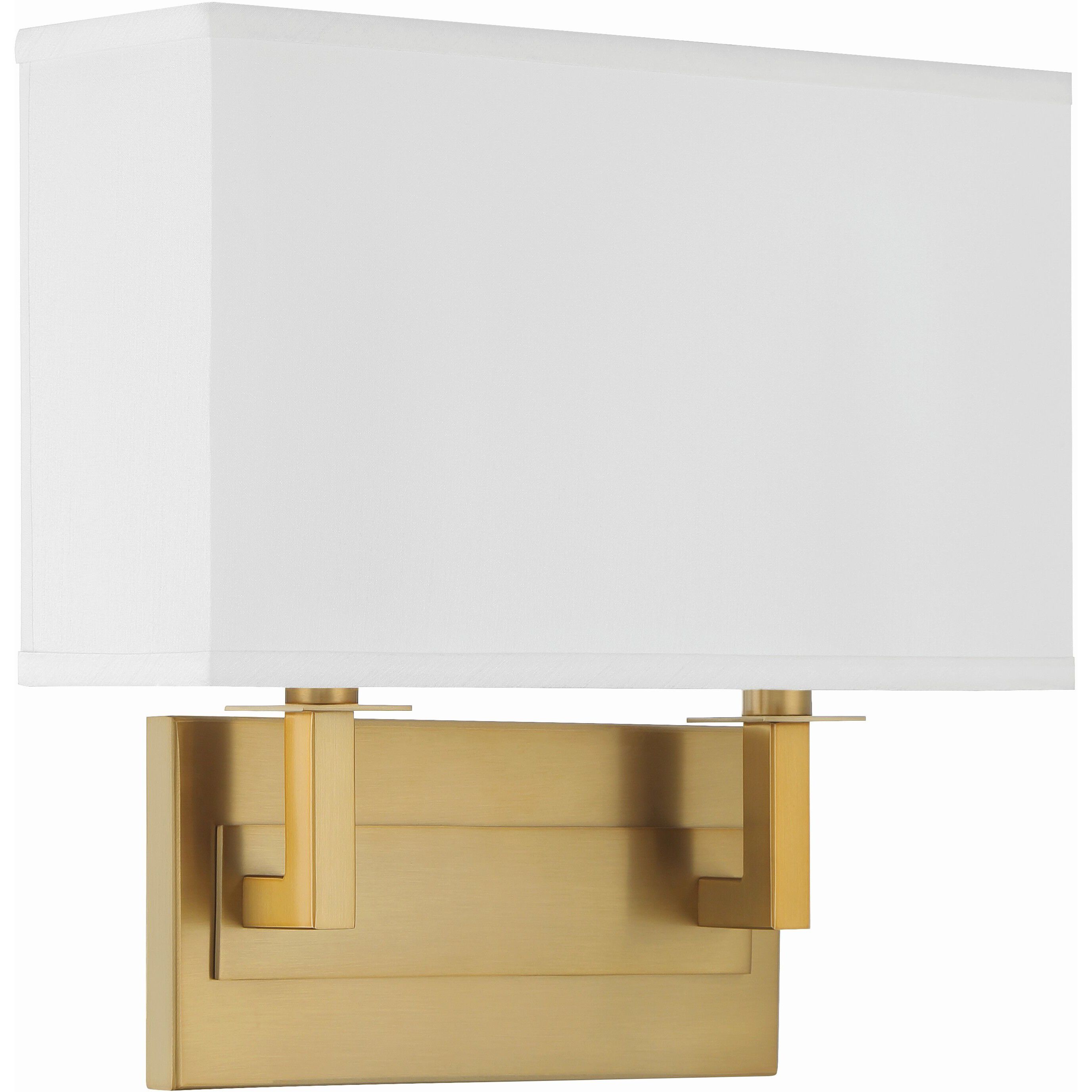 Durham Bath Wall Light in Vibrant Gold