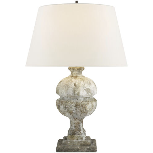 Alexa Hampton Desmond2 26 inch 150 watt Garden Stone Table Lamp Portable Light in Linen