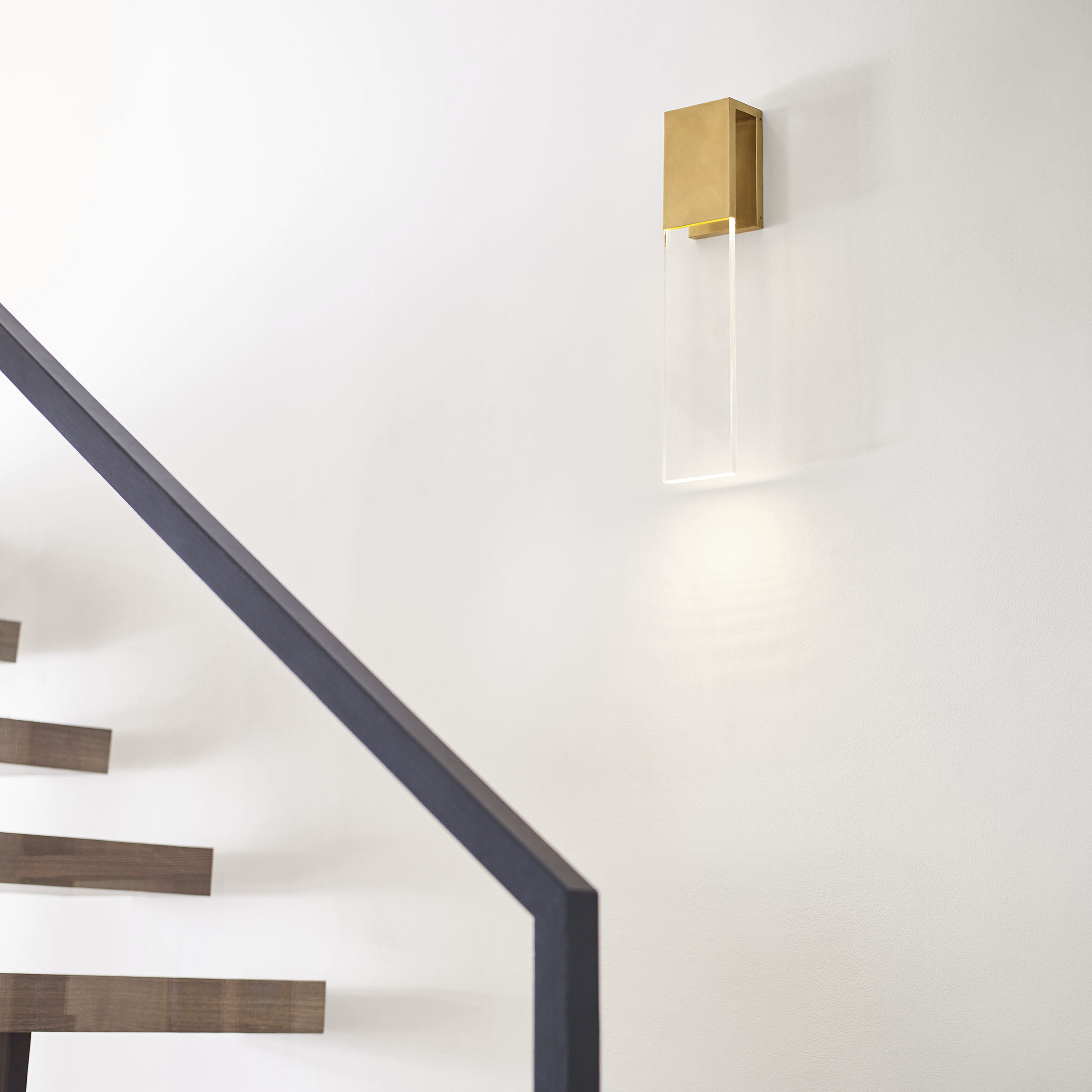 Kelly Wearstler Kulma LED 20.4 inch Natural Brass Outdoor Wall Light, Integrated LED