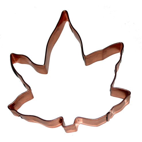 Maple Leaf Copper Cookie Cutter
