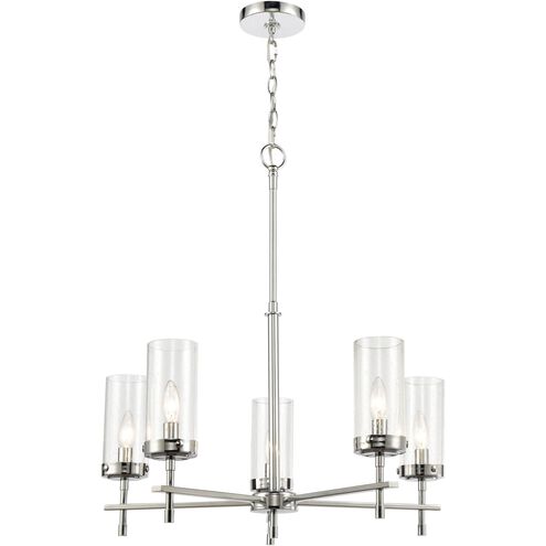 Melinda 5 Light 25 inch Polished Chrome Chandelier Ceiling Light
